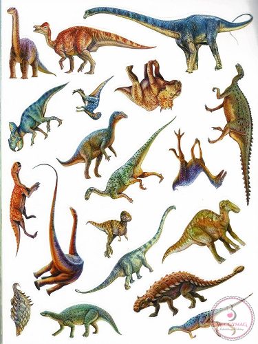 Mozgalmas matricásfüzet - Dinoszauruszok