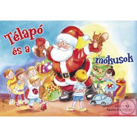 Kifestőfüzet ovisoknak - Télapó és a mókusok