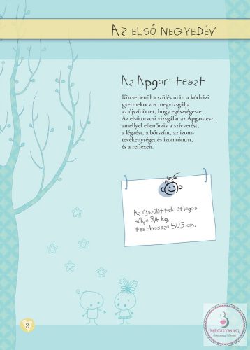 Napló a babám első évéről (lányos)