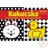 Kukucska- Vizuális élmény a babák látásfejlődéséhez kontrasztos könyv 