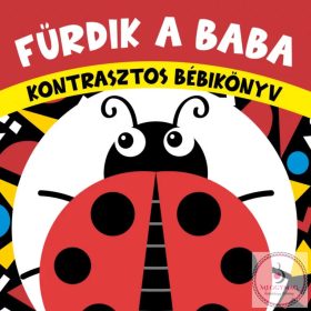 Fürdik a baba kontrasztos bébikönyv - Fürdőskönyv 