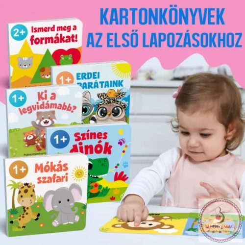 Kartonkönyv csomag - Kartonkönyvek az első lapozásokhoz