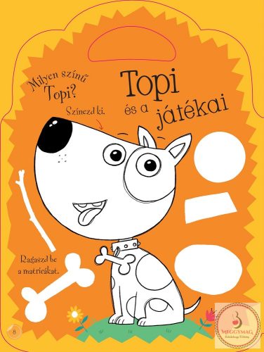 Nagy fejtörő - lányoknak matricákkal