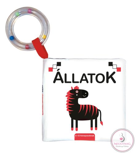 Kontrasztos babakönyv - Állatok