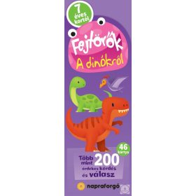 Fejtörők - A dinókról 7 éves kortól