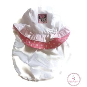   Disney Minnie nyári sapka nyakvédővel, 92-es UTOLSÓ DARAB!  