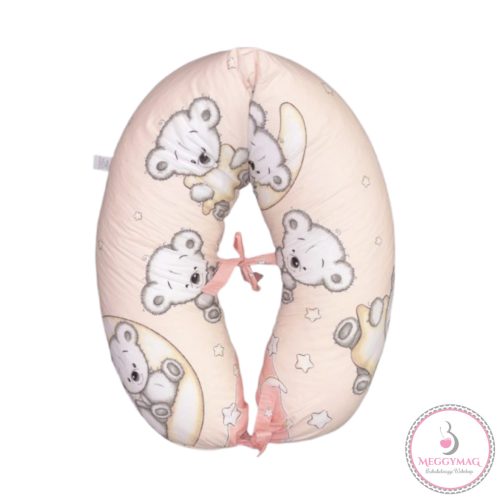 DOMBABY terhességi és szoptatós párna 30x120 cm Maci rózsa 