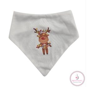 Karácsony mintás Nyálkendő - Szarvas 