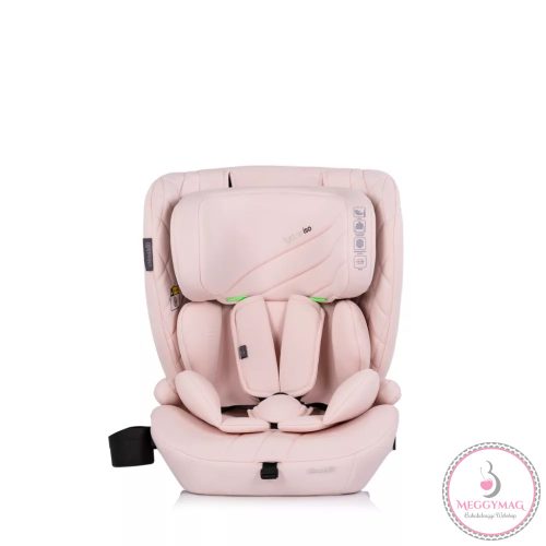 Chipolino Tycoon ISO autósülés Isofix 76-150cm - pink marshmallow