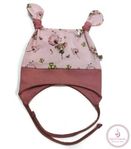 Symbyo baba füles sapka, Egérke pitypanggal 45-50 cm (kb. 1-2 éves)
