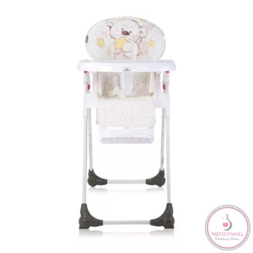Lorelli Dulce multifunkciós etetőszék - White Teddy Bear