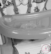 Lorelli Dulce multifunkciós etetőszék - White Teddy Bear