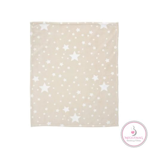 Lorelli Polár takaró 85x100 cm - Beige Stars