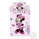 Disney Minnie Flowers gyerek ágyneműhuzat 100×135cm, 40×60 cm