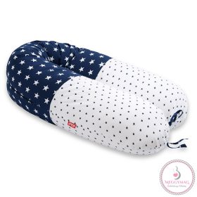   Scamp szoptatós párna univerzális pamut Manhattan Blue SZPE034