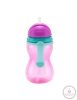 Canpol babies Szívószálas sport itatópohár 370 ml 12hó+ rózsaszín