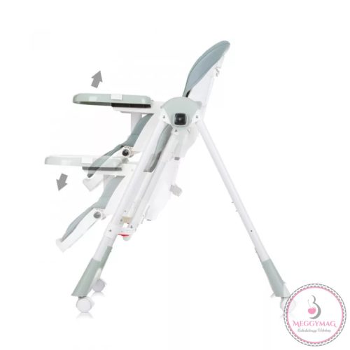 Chipolino Milk Shake 2in1 multifunkciós etetőszék és babahinta - Pastel Green 