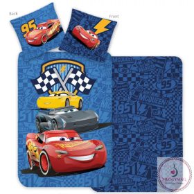   Disney Verdák Racing Crew gyerek, ovis ágyneműhuzat 100×135 cm, 40×60 cm