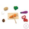 Fa játék szeletelhető zöldségek