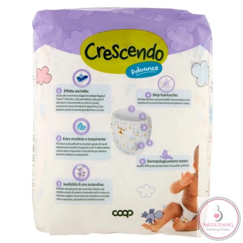 Crescendo bugyipelenka (3-as) 6 - 11 kg (21 db/cs)