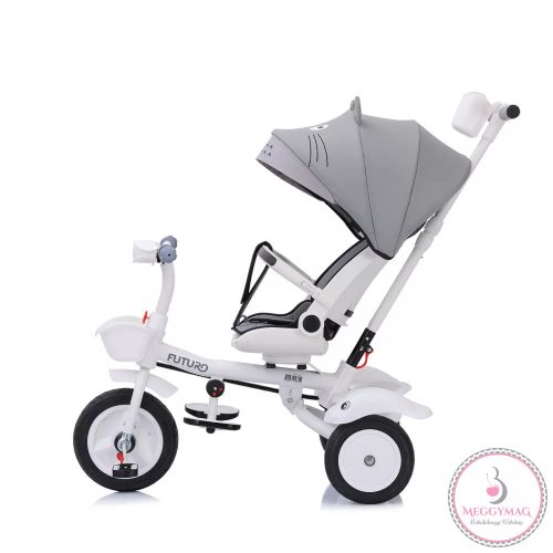 Chipolino Futuro tricikli kupolával - Grey 