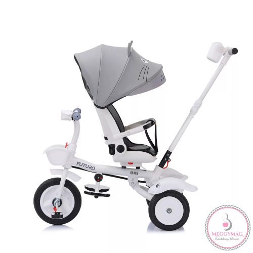 Chipolino Futuro tricikli kupolával - Grey 