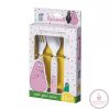 Barbapapa fém evőeszköz készlet 