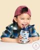 SKIP HOP Spark Style Rozsdamentes szívószálas vízüveg Rakéta 12hó+
