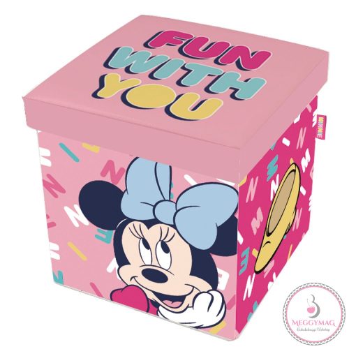 Disney Minnie játéktároló 30×30×30 cm