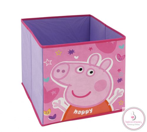 Peppa malac játéktároló 31×31×31 cm