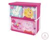 Peppa malac Friends játéktároló állvány 3 rekeszes 53x30x60 cm