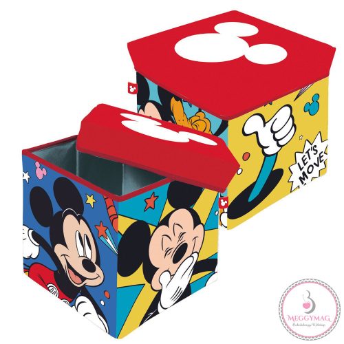 Disney Mickey játéktároló 30×30×30 cm