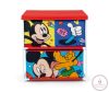 Disney Mickey, Pluto játéktároló állvány 3 rekeszes 53x30x60 cm