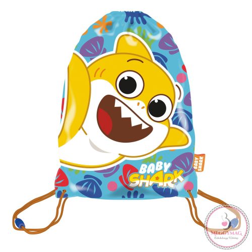 Baby Shark Yellow sporttáska, tornazsák 44 cm