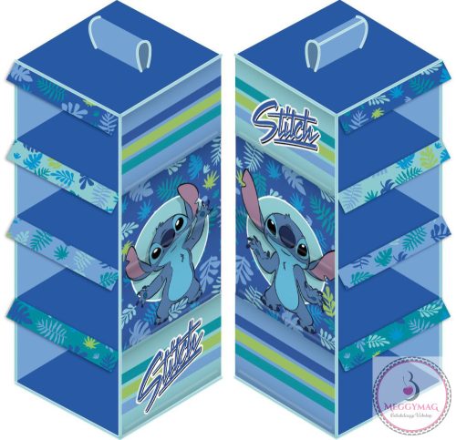 Disney Lilo és Stitch, A csillagkutya Leaf függő szekrényrendező 4 részes