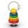 Fisher-Price -színes gyűrűpiramis  csörgő, UTOLSÓ DARAB!