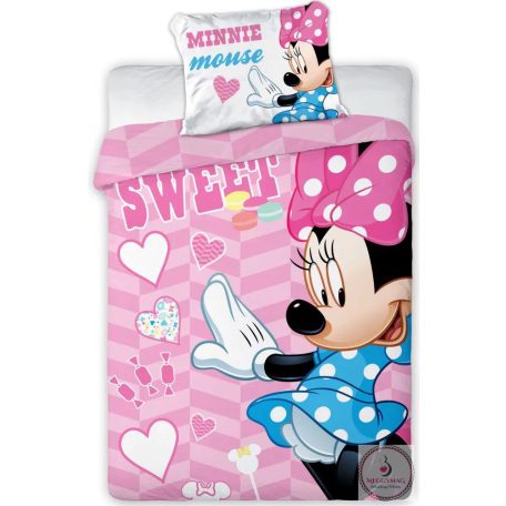 Disney Minnie Sweet gyerek ágyneműhuzat 100×135cm, 40×60 cm