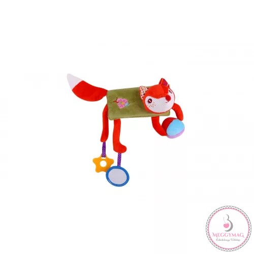 Lorelli Toys plüss babakocsi játék - róka