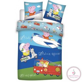 Peppa malac Gyerek ágyneműhuzat 100×135cm, 40×60 cm
