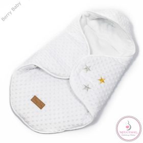 BUNDAZSÁK BABAHORDOZÓBA – FEHÉR MINKY – LOVELY STARS
