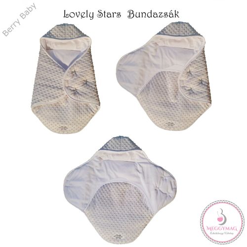 BUNDAZSÁK BABAHORDOZÓBA – MOCCA MINKY – LOVELY STARS