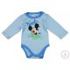 Disney Mickey "Good Days" hosszú ujjú baba body, 80-as