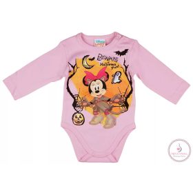 Disney Minnie halloween hosszú ujjú baba body, 74-es