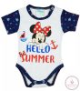 Disney Minnie tengerész stílusú rövid ujjú body, 62-es