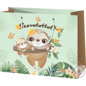 Díszzacskó közepes fekvő 18 x 10 x 23 cm Szeretettel