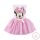 Disney Minnie Pink gyerek szoknya és hajpánt szett 3 - 8 év / 98 - 128 cm