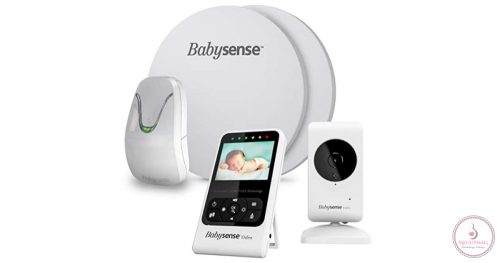 Babysense 7 légzésfigyelő és V24 kamerás bébiőr 