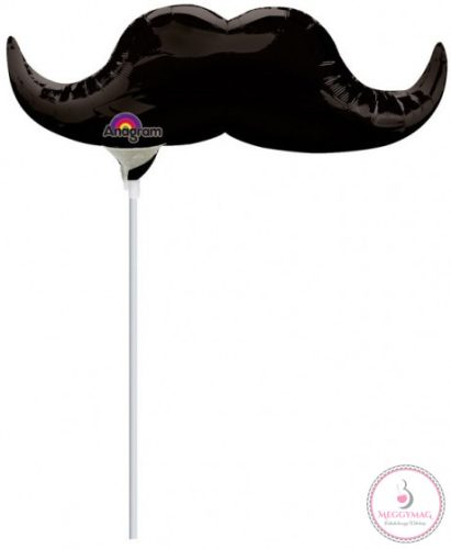 Bajusz Mustache mini fólia lufi 20 cm (WP)