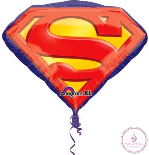 Superman Logo fólia lufi 66 cm