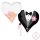 Esküvő Heart fólia lufi 76 cm